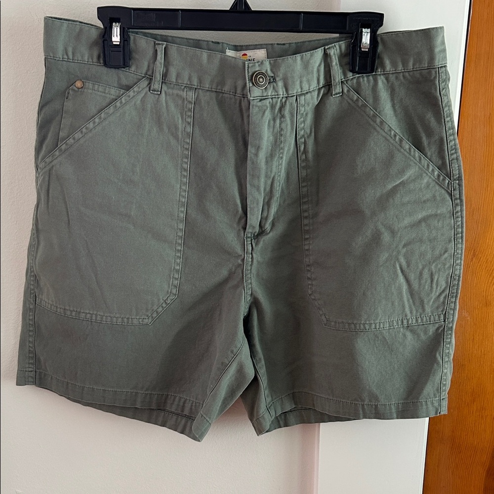 Marine Layer Olive Cargo Shorts